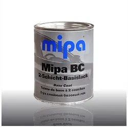 MIPA BC Uni-Metallic Basislack Autolack in Wunschfarbe unverdünnt 500ml