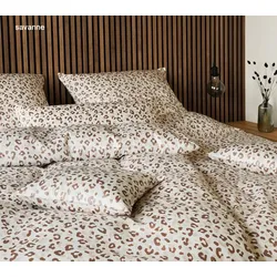 Elegante Mako-Satin Bettwäsche Leolook