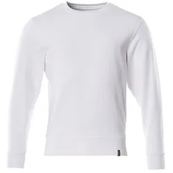 Bio Sweatshirt "20484" Crossover - 3XL - Weiß
