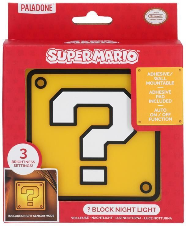 Paladone Super Mario - Question Block Night Light Yövalo (PP11595NN)