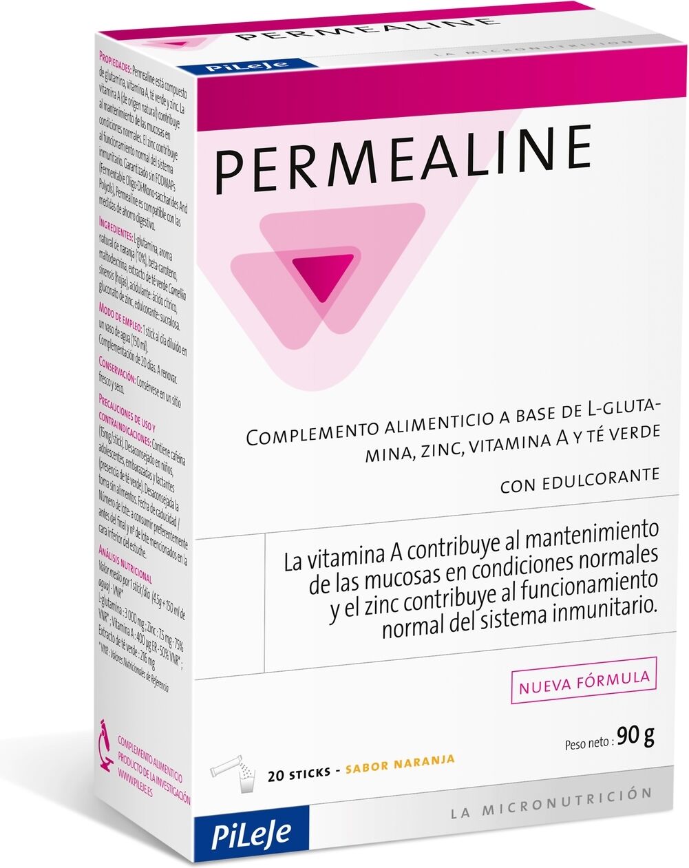 Pileje Permealine Orange 20 Sachets 12 G
