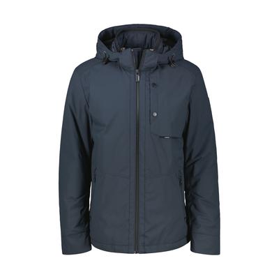 Outdoorjacke LERROS "Funktionsjacke in großen Größen, wind- und wasserabweisend", Herren, Gr. 3XL, blau (blau night), 100% Polyester, Jacken Outdoorjacke