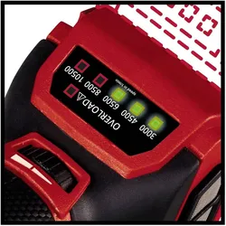 Einhell, Winkelschleifer, Set bestehend aus Akku-Winkelschleifer TP-AG 18/125 CE Q Li - Solo Power (125 mm)