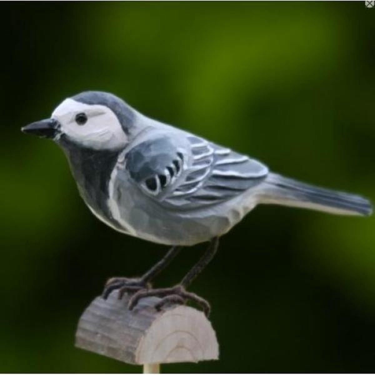 DecoBird Wildlife Garden Decobird Witte Kwikstaart WG405