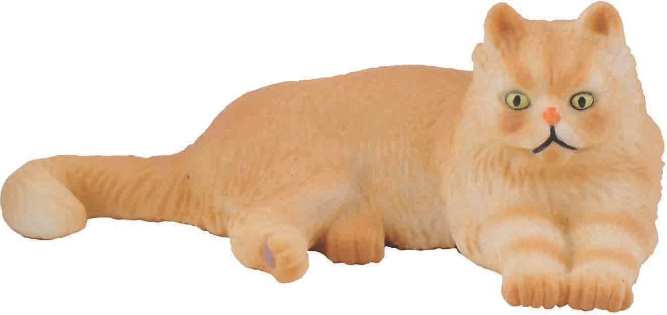 Collecta Perzische kat liggend 7 cm