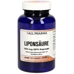 LIPONSÄURE Kapseln 150 mg 180 St