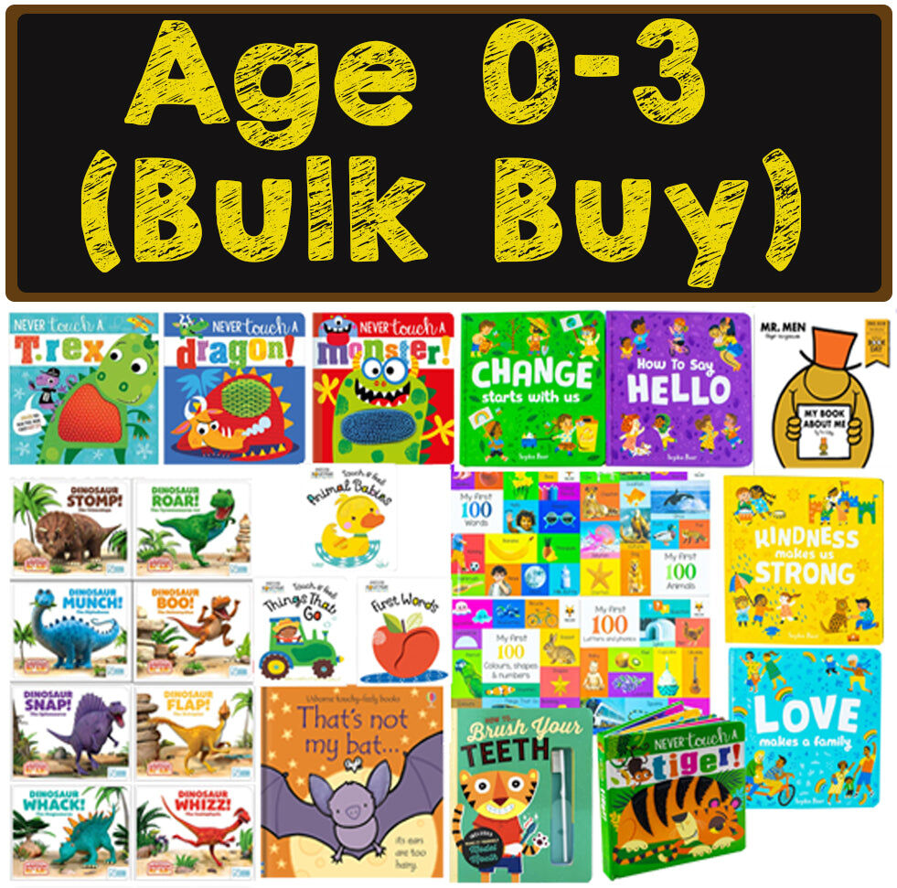 B4P (Age 0-3 Book Bundle Bulk Buy Set) Kids Books , Toddler Books, Early Learning Reading Books, Bulk Buy, Childrens Books Collection Set