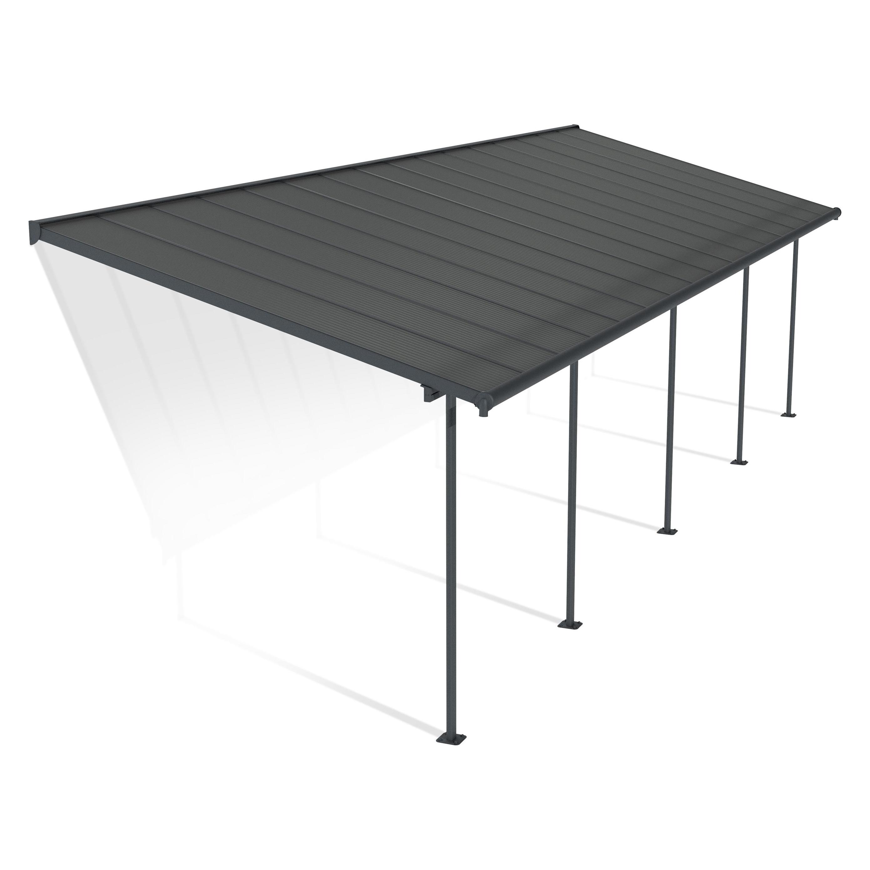 Canopia Terrassenüberdachung Capri 295x971cm Grau (47155420)