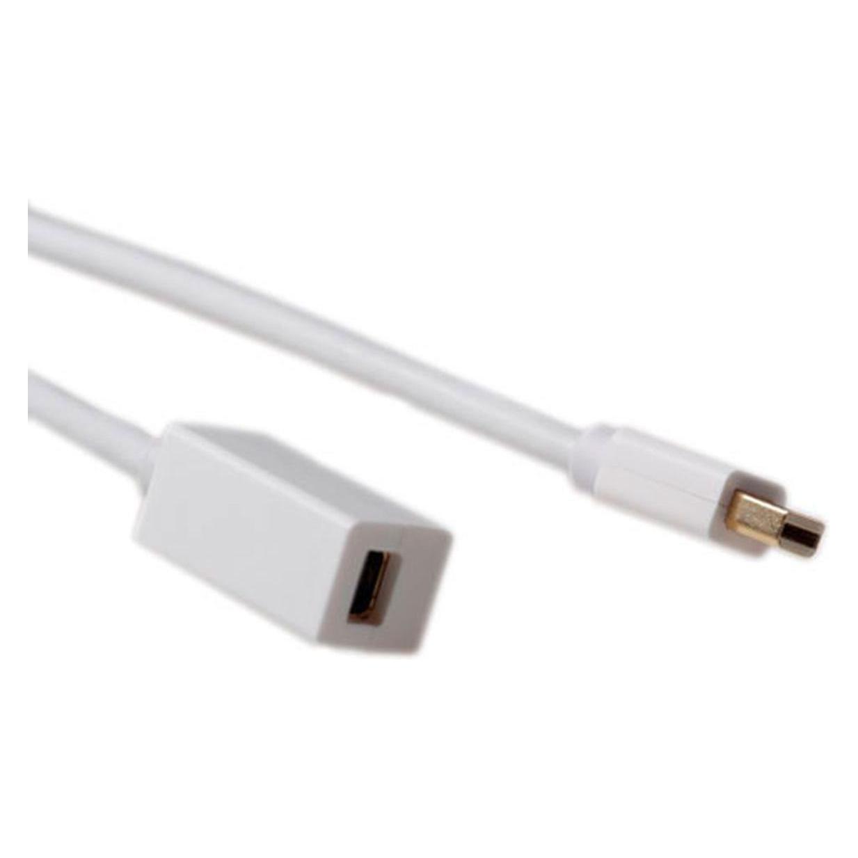 ACT 1.5 metre Mini DisplayPort extension cable Mini DisplayPort male (1.50 m) (AK3956)