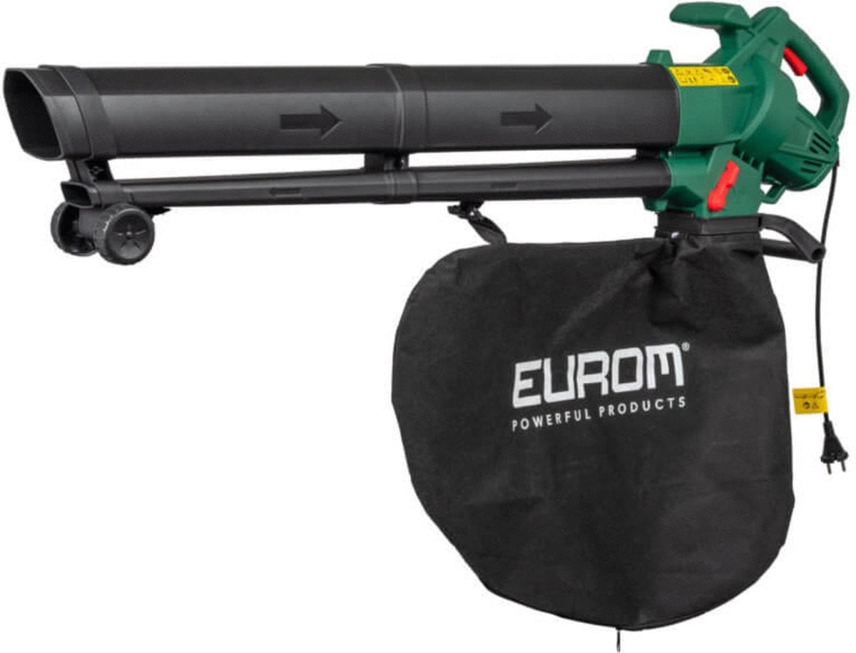 Eurom Gardencleaner 3001 Bladblazer - 3000 Watt - Zuigcapaciteit: 0.22 m³/min