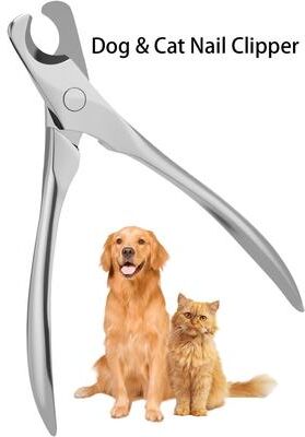 Happy Pet Pantry Professional Pet Nail Clippers Stainless Steel Safety Trimmer For Dogs & Cats Professional Pet Nail Clippers Stainless Steel Safety Trimmer For Dogs & Cats