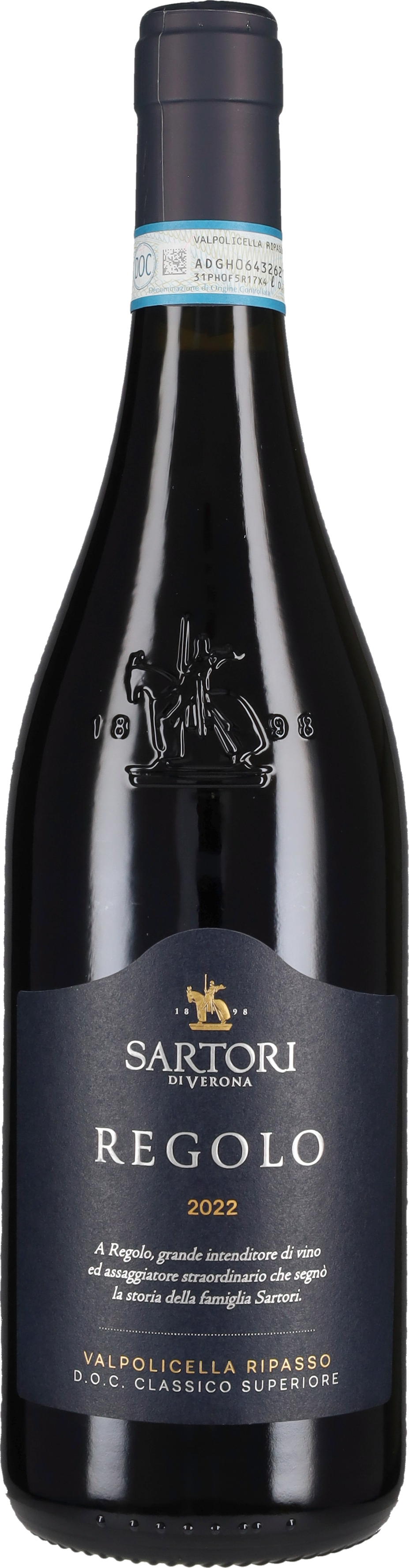 Valpolicella Ripasso Classico Superiore 'Regolo' Sartori 2023