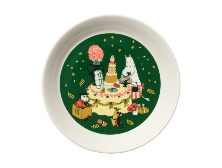 Moomin Arabia Kärleksgåva assiette Moomin Ø19 cm