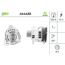 Generator VALEO 444435 für Ford Transit