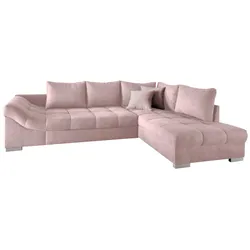 Wohnlandschaft Alvito Rosa Nylon/Mikrofaser