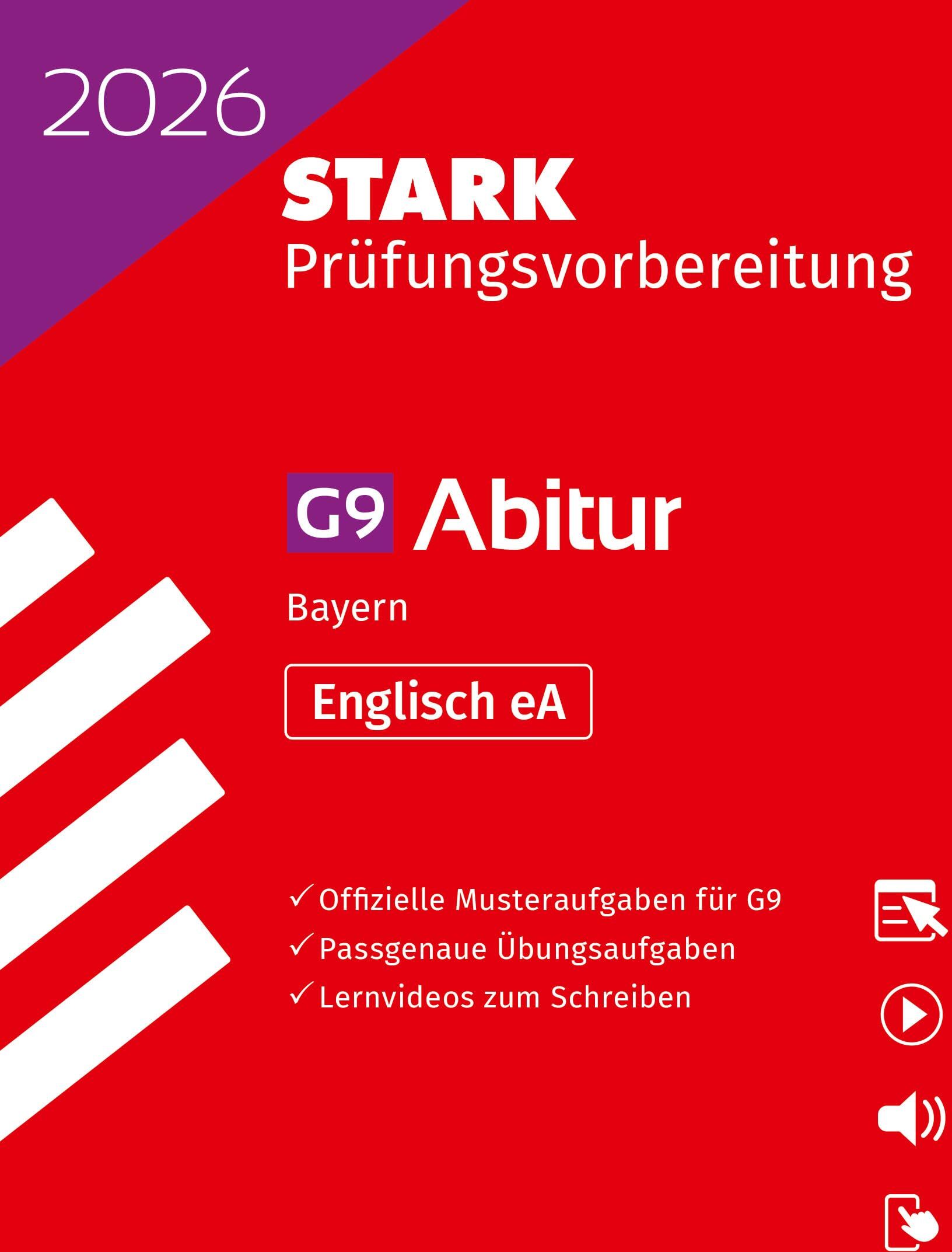 STARK Englisch eA - Abitur 2026 Bayern - Prüfungsvorbereitung (Abitur-Prüfungen) - Preis vom 09.10.2026 07:28:09 h