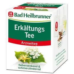 BAD HEILBRUNNER Erkältungstee N Filterbeutel 8X2.0 g