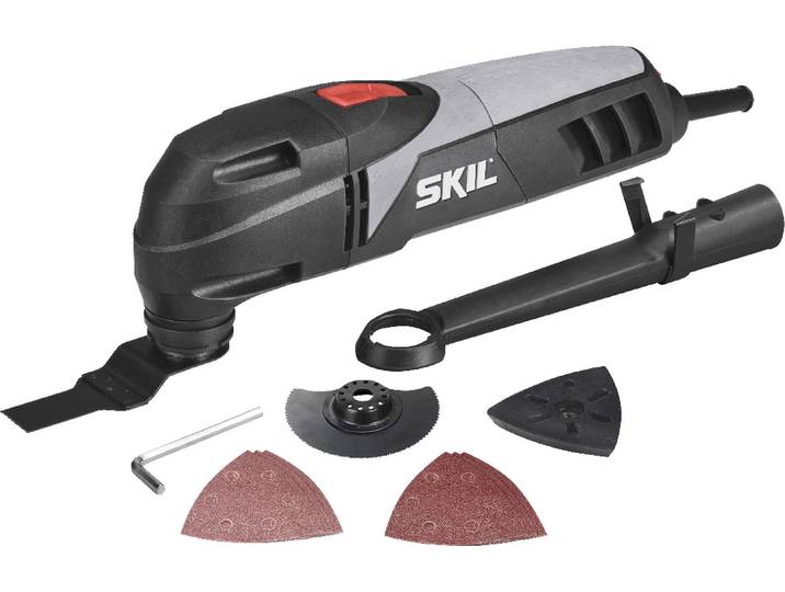SKIL Multitool 250 W avec lames de scie\, papier abrasif et adaptateur de poussière 1475 AA