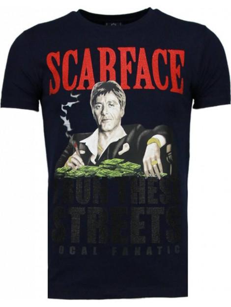 Local Fanatic Scarface boss rhinestone t-shirt