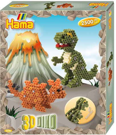 Hama Bügelperlen-Set "3D Dinos"
