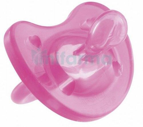 Chicco Physio Soft Silikon-Schnuller 0M+ 1 Einheit Rosa