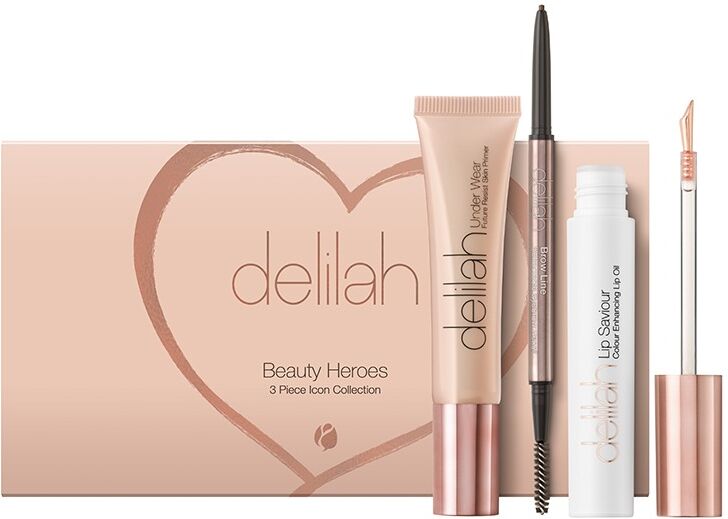 delilah Cosmetics Award Winning Beauty Heroes Trio