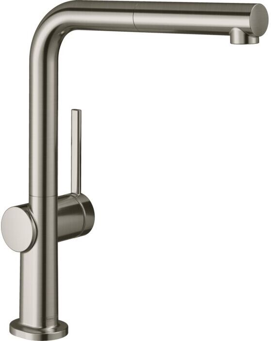 Hansgrohe Talis M54 Küchenarmatur 72808800 Ausziehauslauf, 1jet, Edelstahl Finish