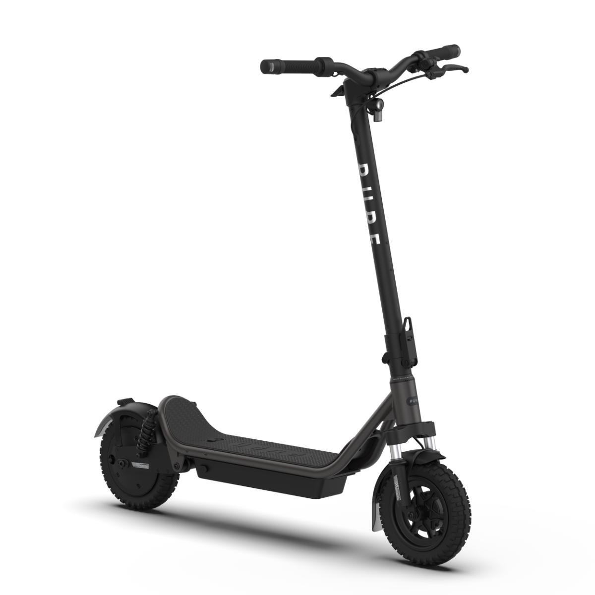 Pure Electric AIR6, Klassischer Roller, Schwarz, 2 Rad/Räder, 65 km