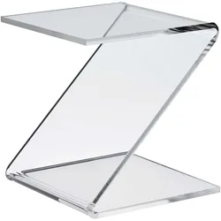 Z-Ständer, Acryl 100 x 100 mm, Acryl (PMMA), transparent