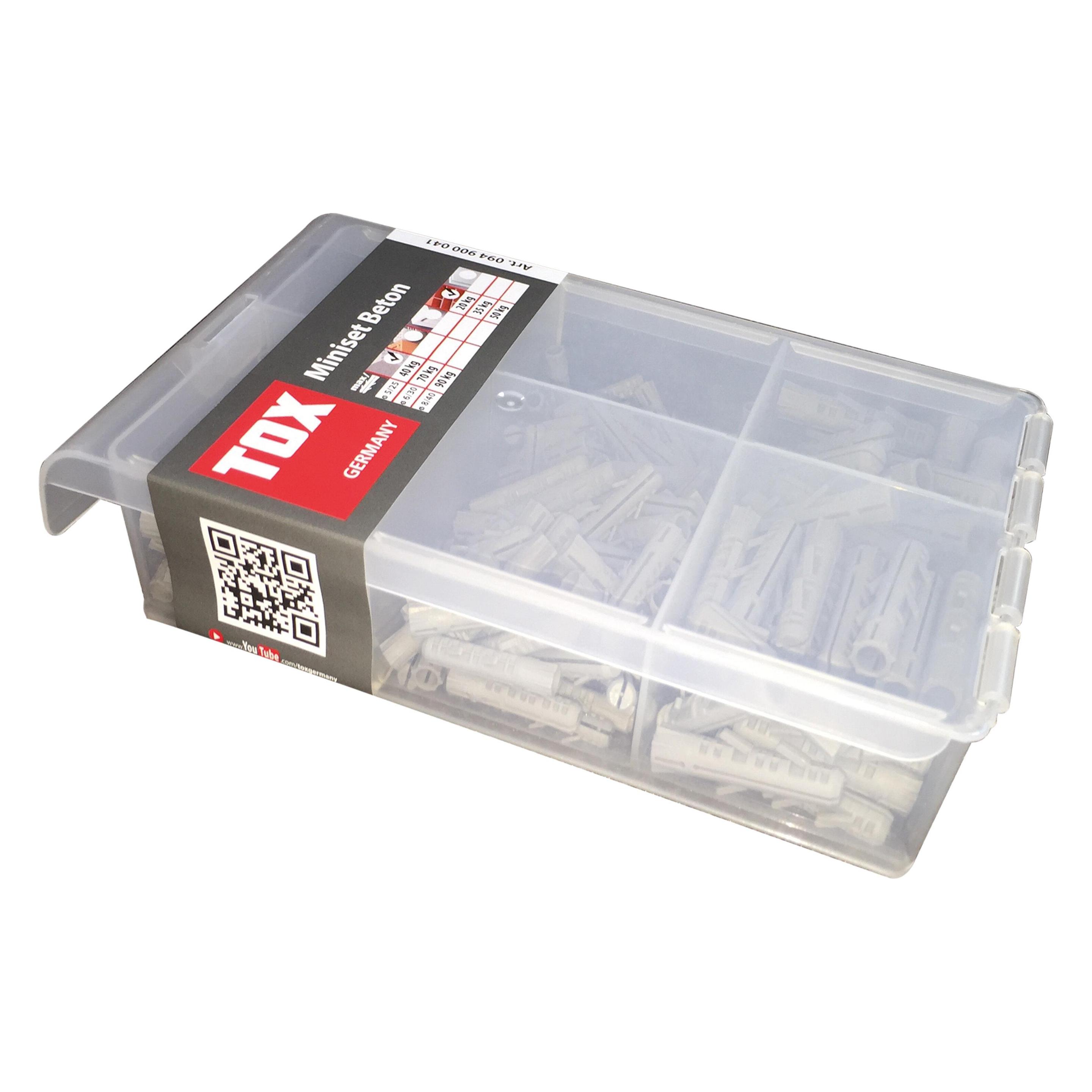 Tox Miniset Beton (245 Stk.) (094900041)