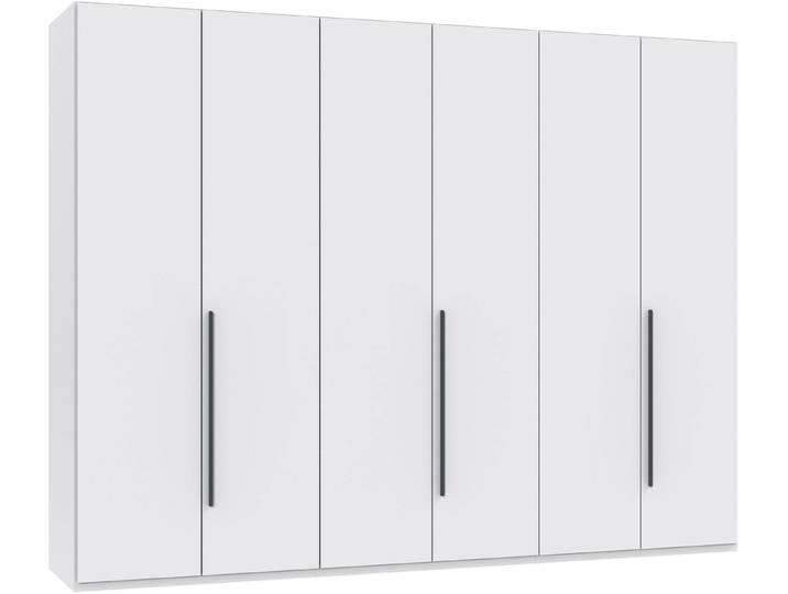 Wimex Drehtürenschrank Kleiderschrank London, in den Breiten 180cm, 225cm oder 270cm (mit verschiedenen Griffen in goldfarben, silberfarben oder schwarz) wahlweise mit Basic- oder Premium-Ausstattung erhältlich