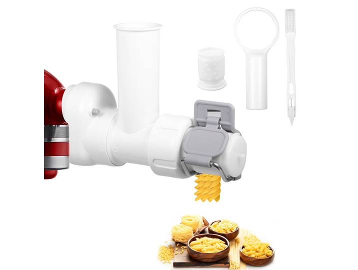 Support de presse de pâtes pour aide à la cuisine, accessoire de rêve de centre commercial, outil à la maison, 6 saillies différentes, sortie de presse, 6 en 1