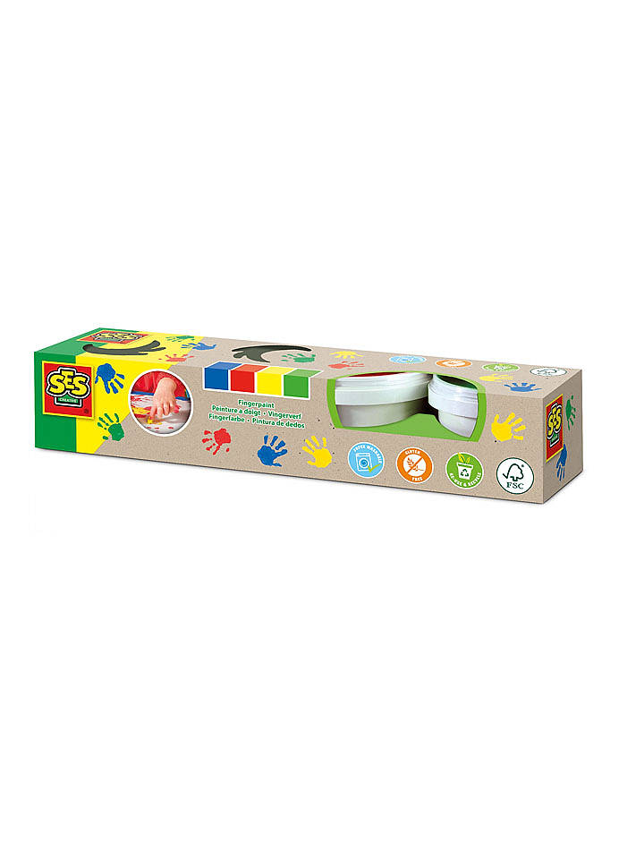 SES Fingerfarben "Eco" - ab 2 Jahren - onesize