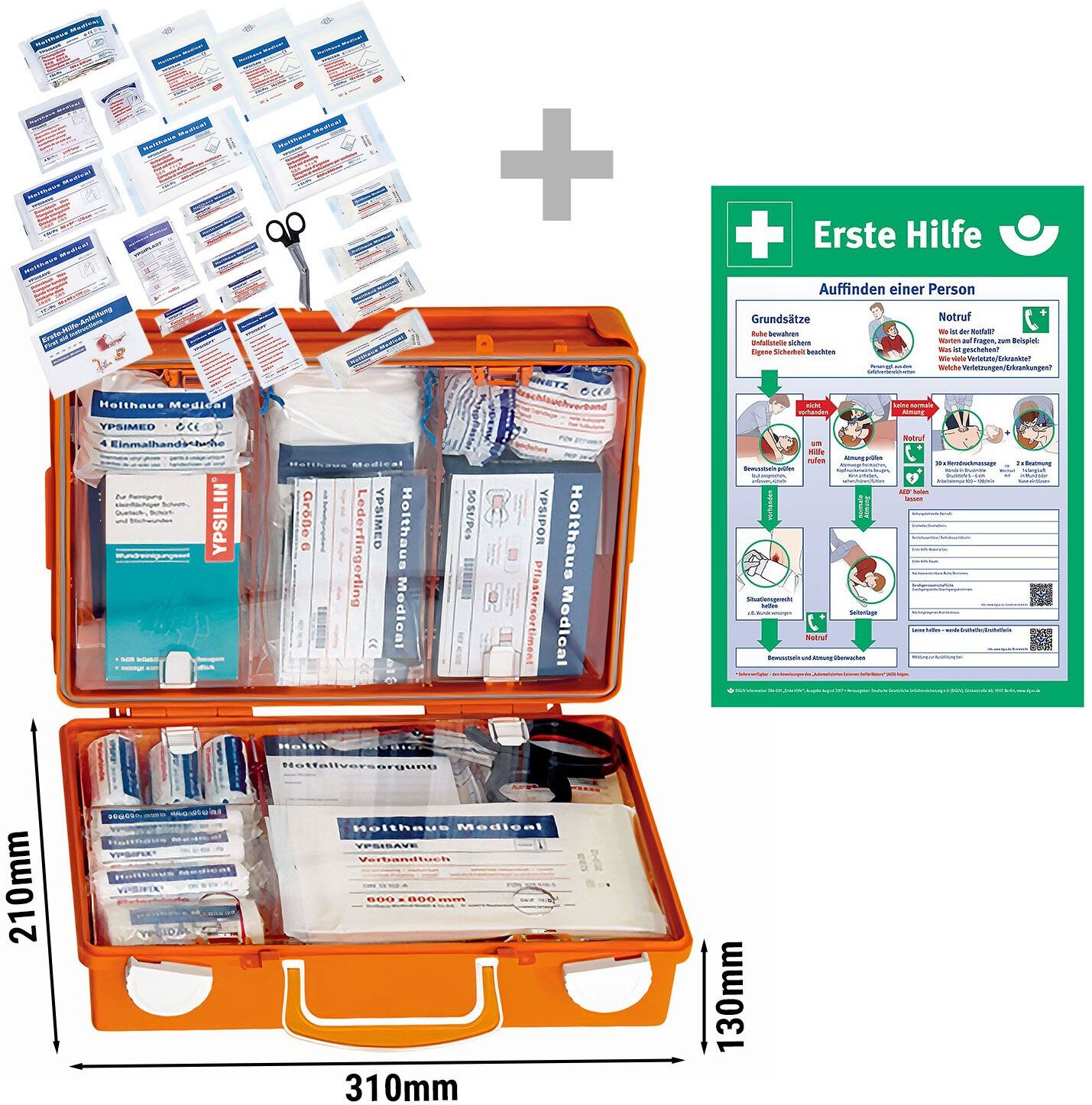 GGM Gastro Eerste hulp kit San oranje