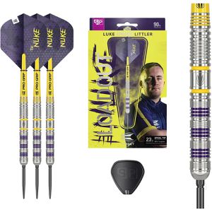 Target-Darts Dartpfeile Luke Littler Loadout Swiss Point, mit wechselbarer Metallspitze, 24 g, 3 Stück