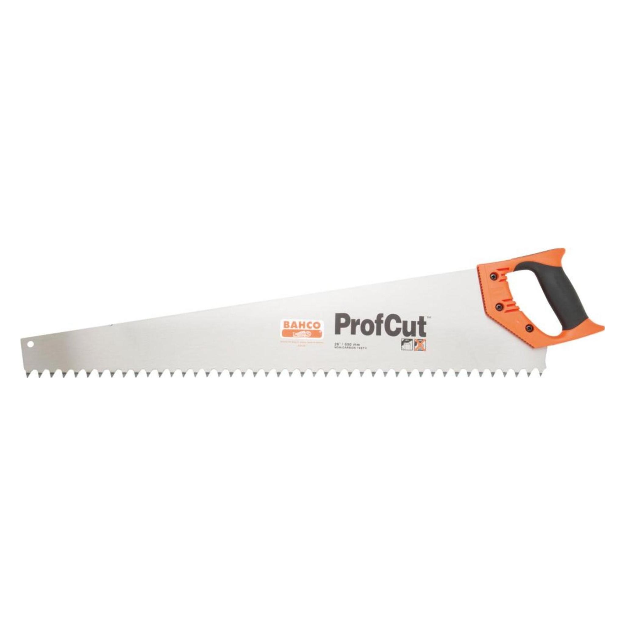 Bahco ProfCut Handsäge zum Sägen von Gasbeton/Leca/Ziegeln 2 ZpZ 26" (256-26)