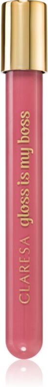 Claresa Gloss Is My Boss Lip Gloss with hyaluronic acid shade 08 Top Dog 5 g