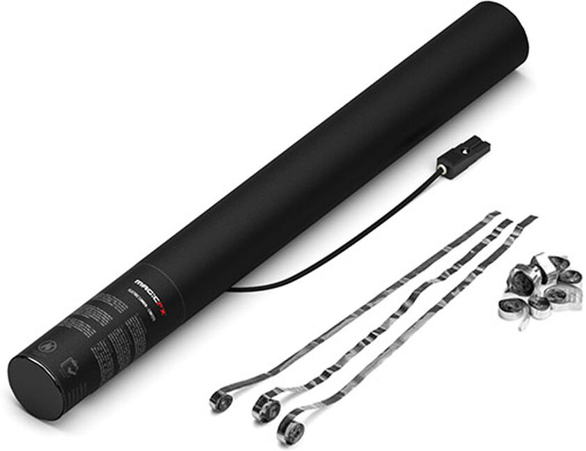 MagicFX Magic Fx Elektrische Streamerkanone 50cm - Silber Metallic