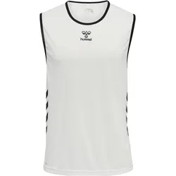 hummel, Unisex, Sportshirt, Core Xk Basket Jersey (3XL), Weiss