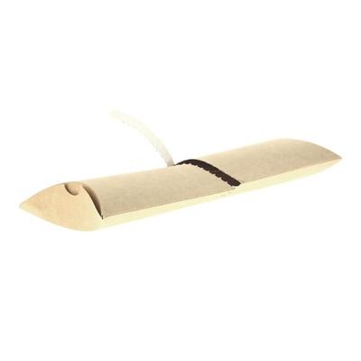 MONOUSO - Verpackung für Baguette Kraft mit einfachem Öffnungsmechanismus 30,5x12cm (500 Stück)
