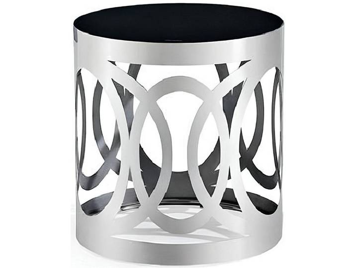 Xlmoebel Beistelltisch Runder Metalltisch mit elegantem Design für das Wohnzimmer (1-St., Beistelltisch), Hergestellt in Europa