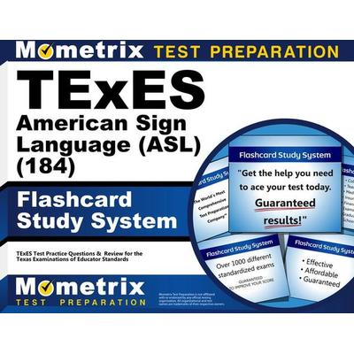 TExES American Sign Language (Asl) (184) Flashcard Study System, Nonbook von , Mometrix Media Llc, 978-1-62120-144-1