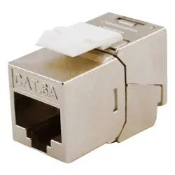 Equip Cat.6A Slim Keystone Jack, werkzeuglos, geschirmt, 8 Stück/Set