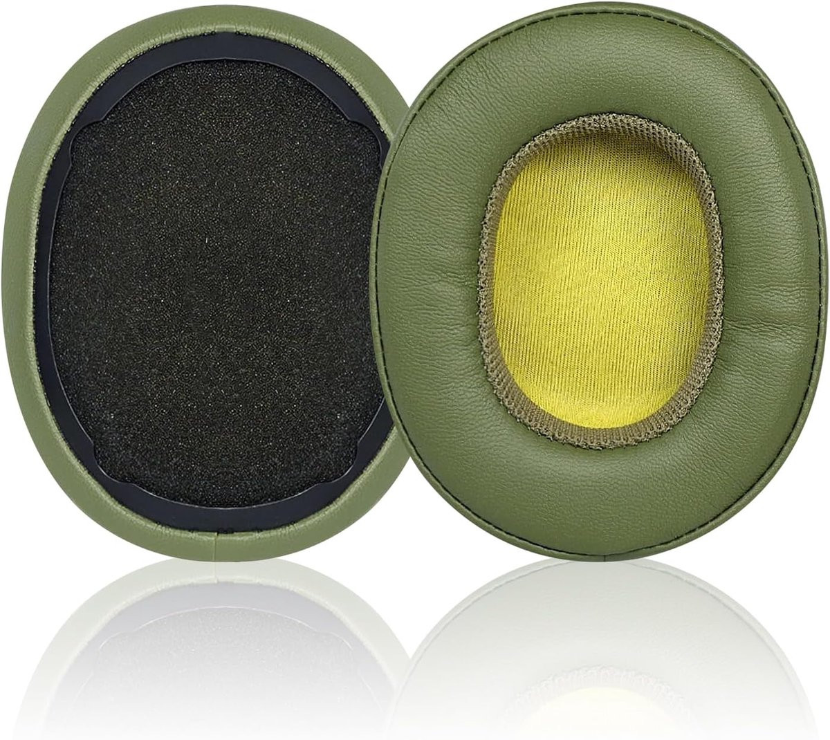 Groene vervangende oorkussens voor Skullcandy Crusher Wireless, Evo, ANC, Hesh 3 en Venue draadloze hoofdtelefoons