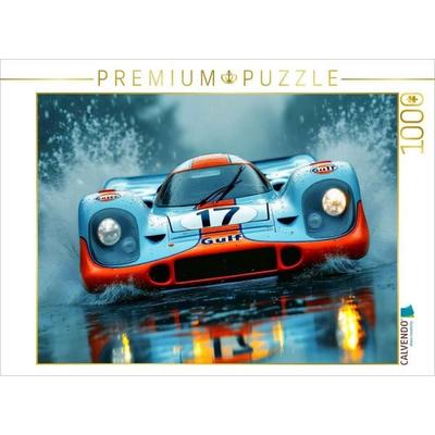 CALVENDO Puzzle Bei den 24 Stunden von Le Mans 1970 fuhr Porsche die komplette Konkurrenz in Grund und Boden. | 1000 Teile Lege-Größe 64x48cm