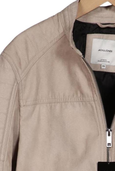 Jack & Jones Herren Jacke, Beige, Gr. XS, Synthetik - Second Hand