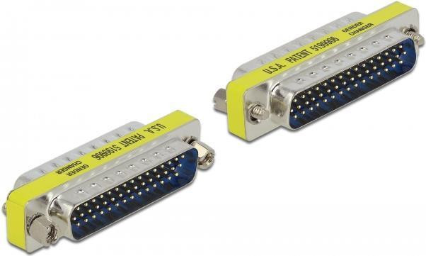 Delock Adapter D-Sub 44-polige mannelijke connector naar mannelijke connector, zilverkleurig
