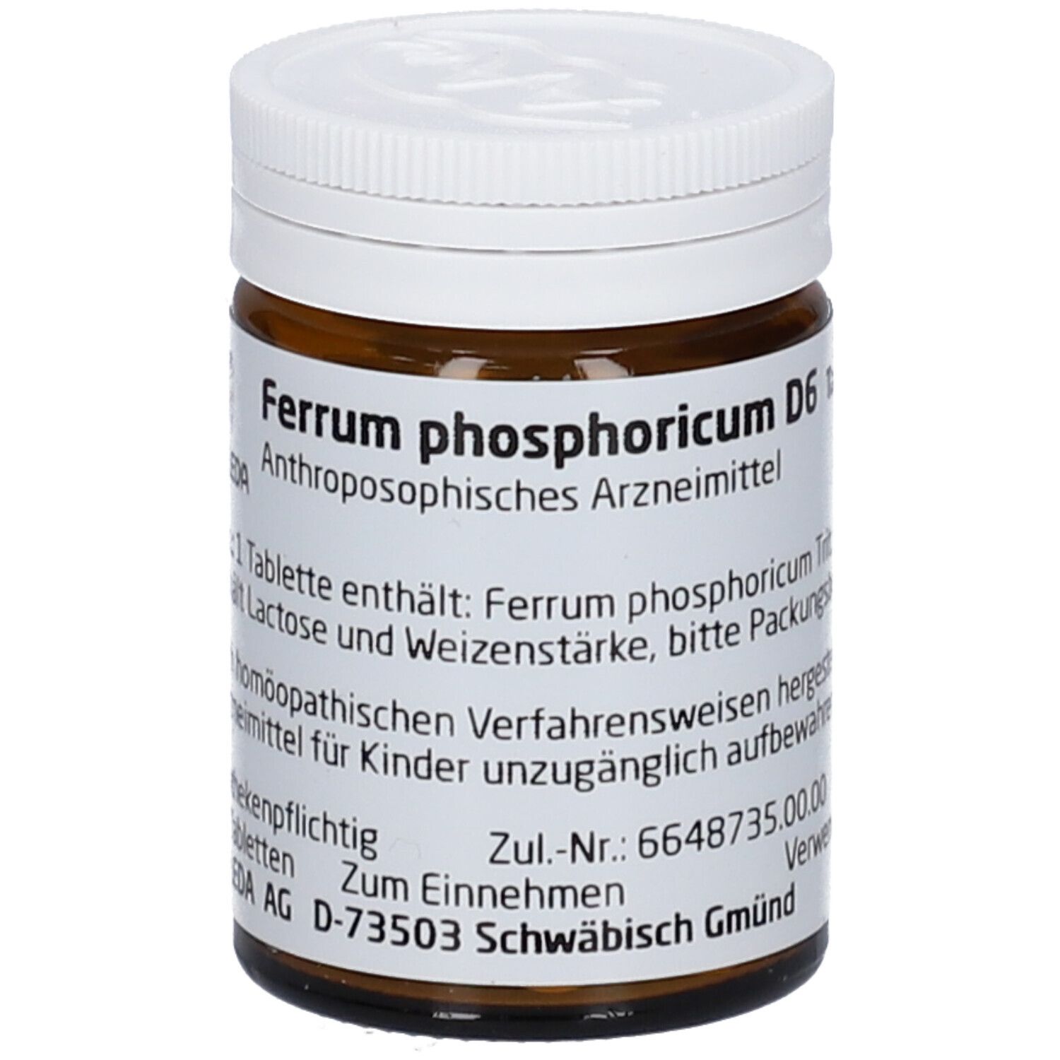 Ferrum Phosphoricum D 6 Tabletten 80 St