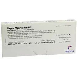 Hepar Magnesium D 6 Ampullen 8X1 ml