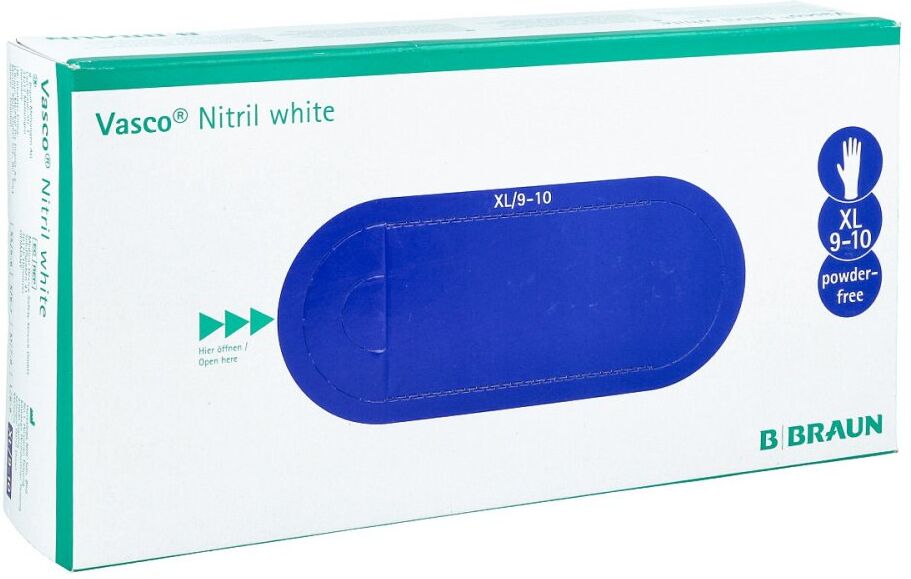 Vasco Nitril white Untersuchungshandschuhe Größe xl